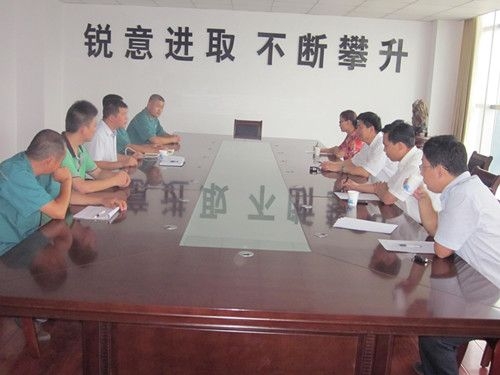 县科技局刘局长来我公司调研考察