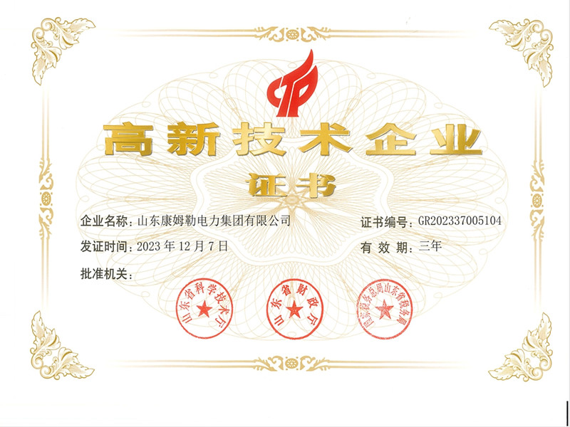 高新企业证书_副本